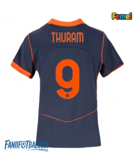 Inter Milan Marcus Thuram #9 Tricou Fotbal Replică 2025-26 Femei Treilea